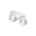 Nordlux Pitcher Faretti Metallo Bianca | Adatto per 2x GU10