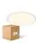 Confezione Multipack 3x Nordlux Lampada Da Soffitto A LED Oja 42 Bianca 19W 2100lm 120D - 830-840 CCT | Night Mode - IP20