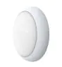 Noxion Bulkhead LED Pro V2 12/16/20W 2400lm - 830-840-865 CCT | 325mm - IP65 - Sensore di Movimento e Luce + Il Anello Bianca